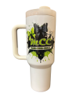 Cup 40oz white - MCC Design 3Bows